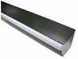 Powder coated gutter screen