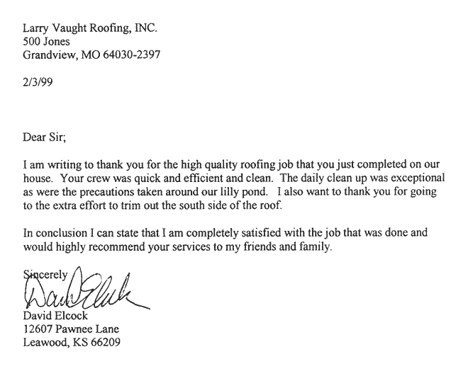 Customer Feedback 2-3-1999