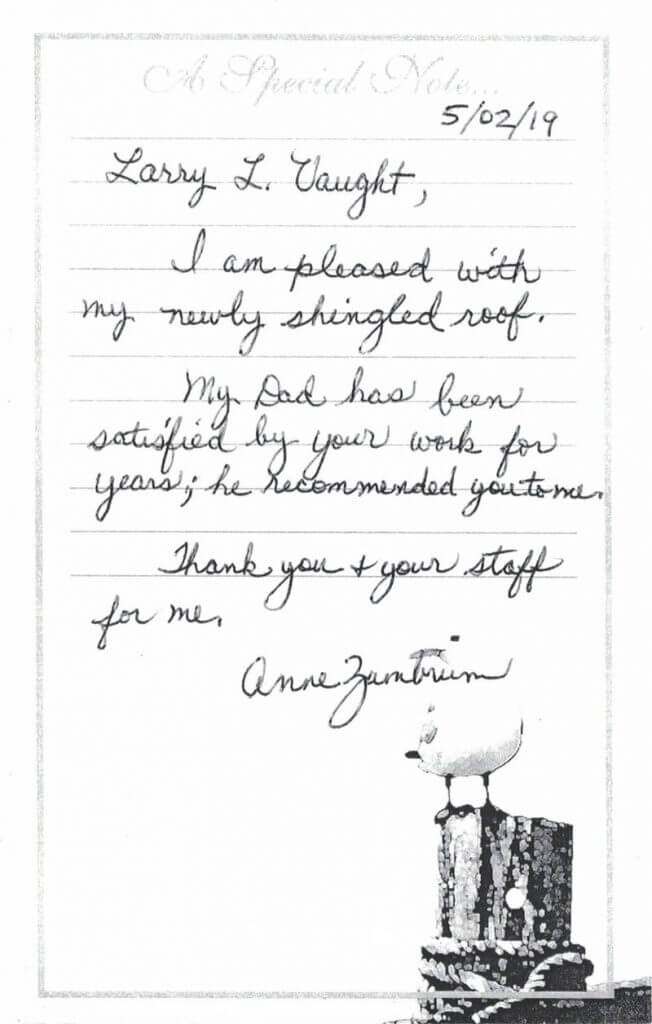 Testimonial 5-2-2019