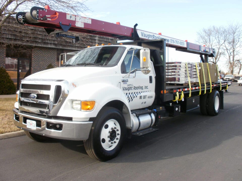 Vaught Roofing Truck photo