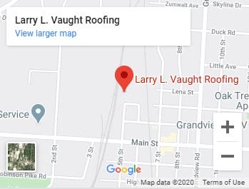 Roofing Company Map Location
