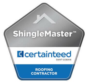 Shingle Master Roofer Logo
